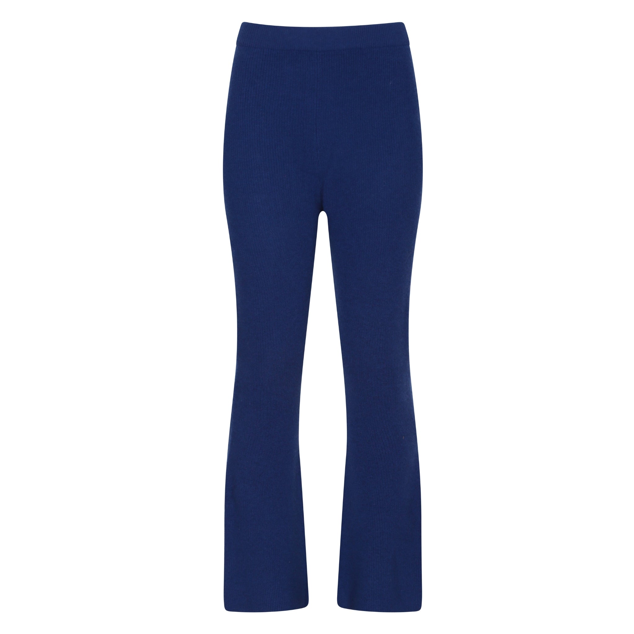 Flared Pants in Cobalt