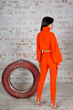 Load image into Gallery viewer, Orange Knit Stirrups
