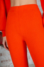 Load image into Gallery viewer, Orange Knit Stirrups