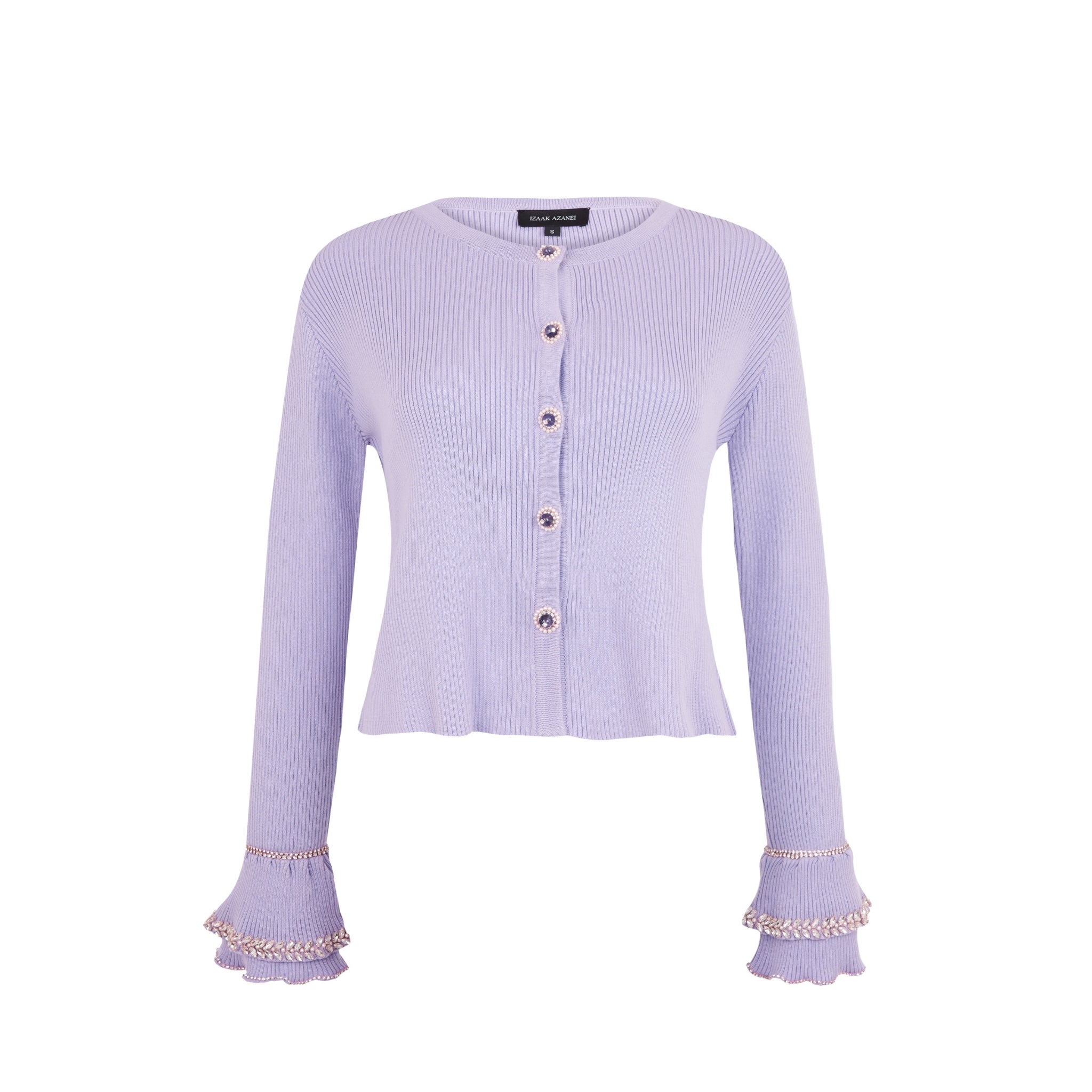 Embellished Cuff Cardigan