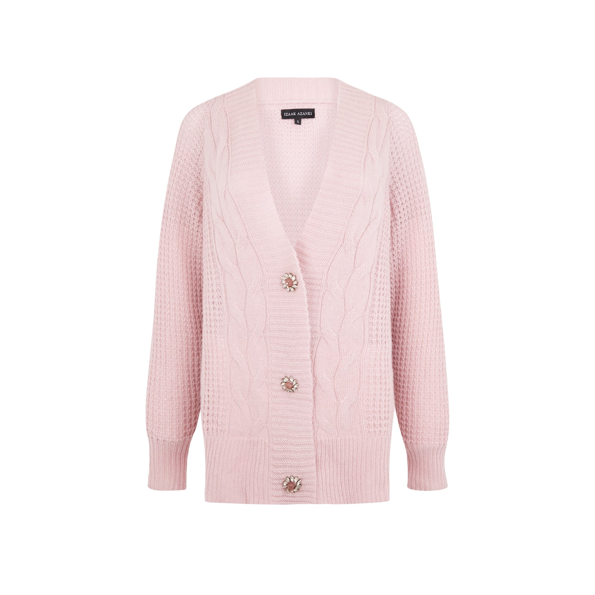Embellished Structured Cardigan