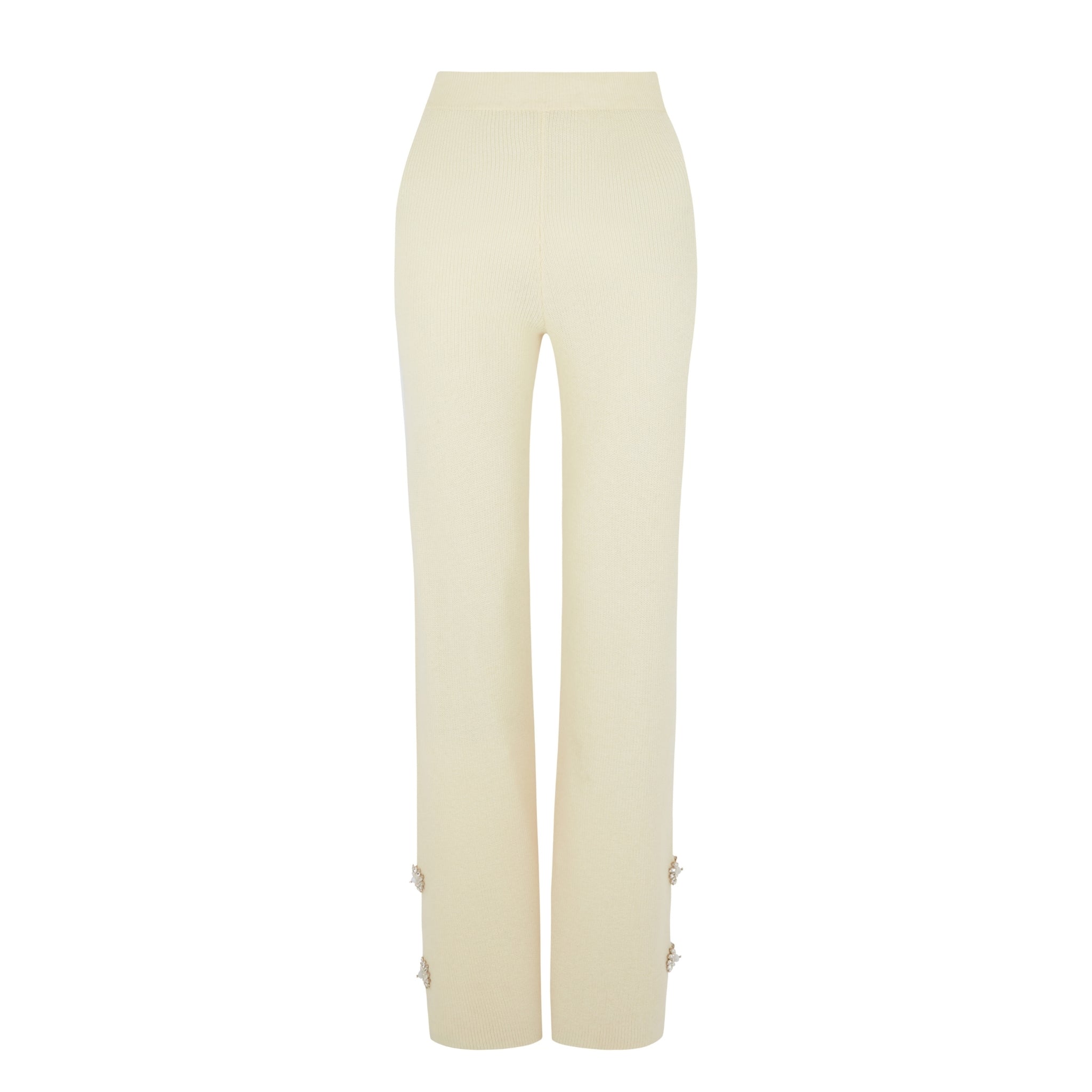 Embellished Knit Pants
