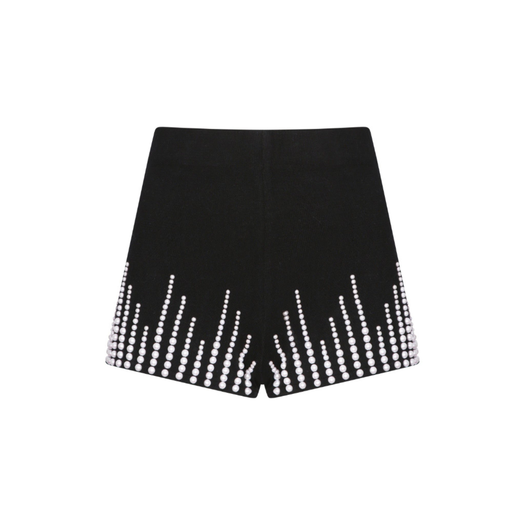 Embellished Hot Pants in Monochrome