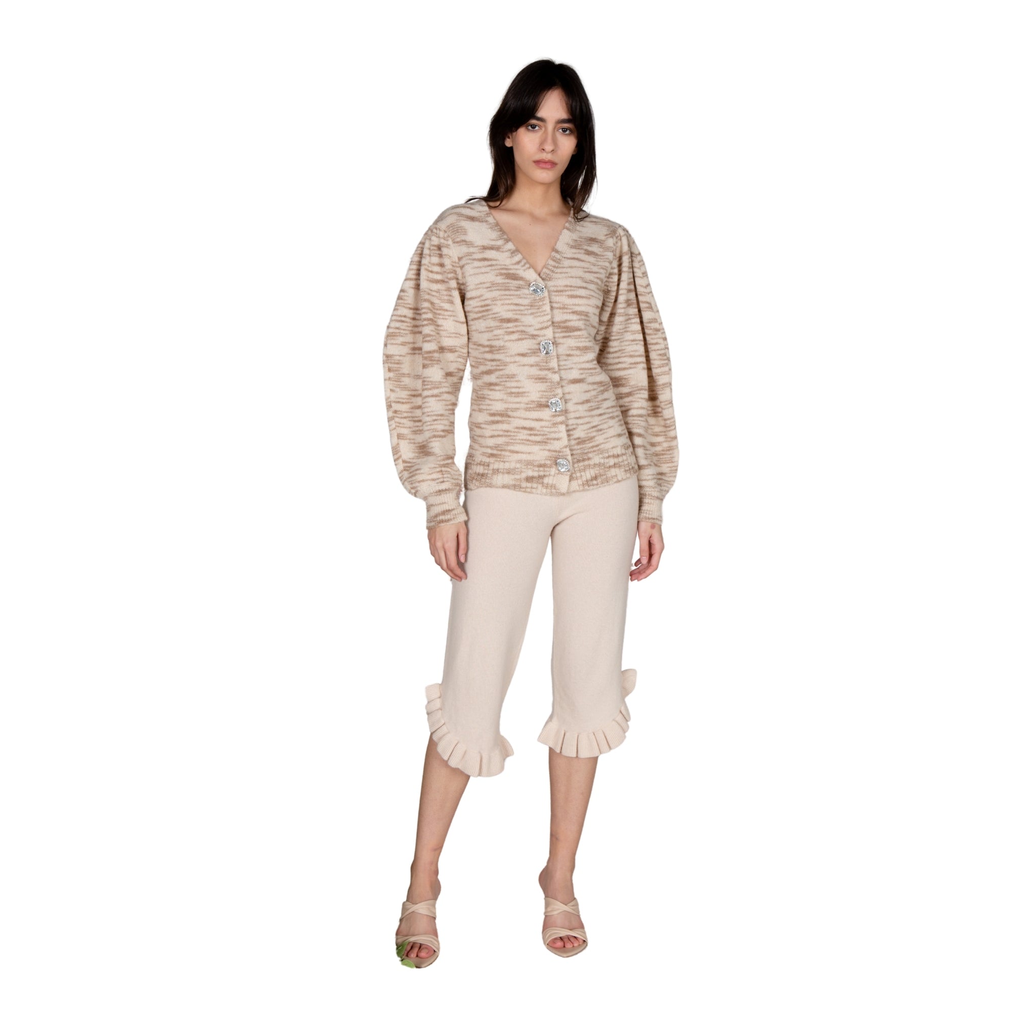 Puff Sleeve Cardigan