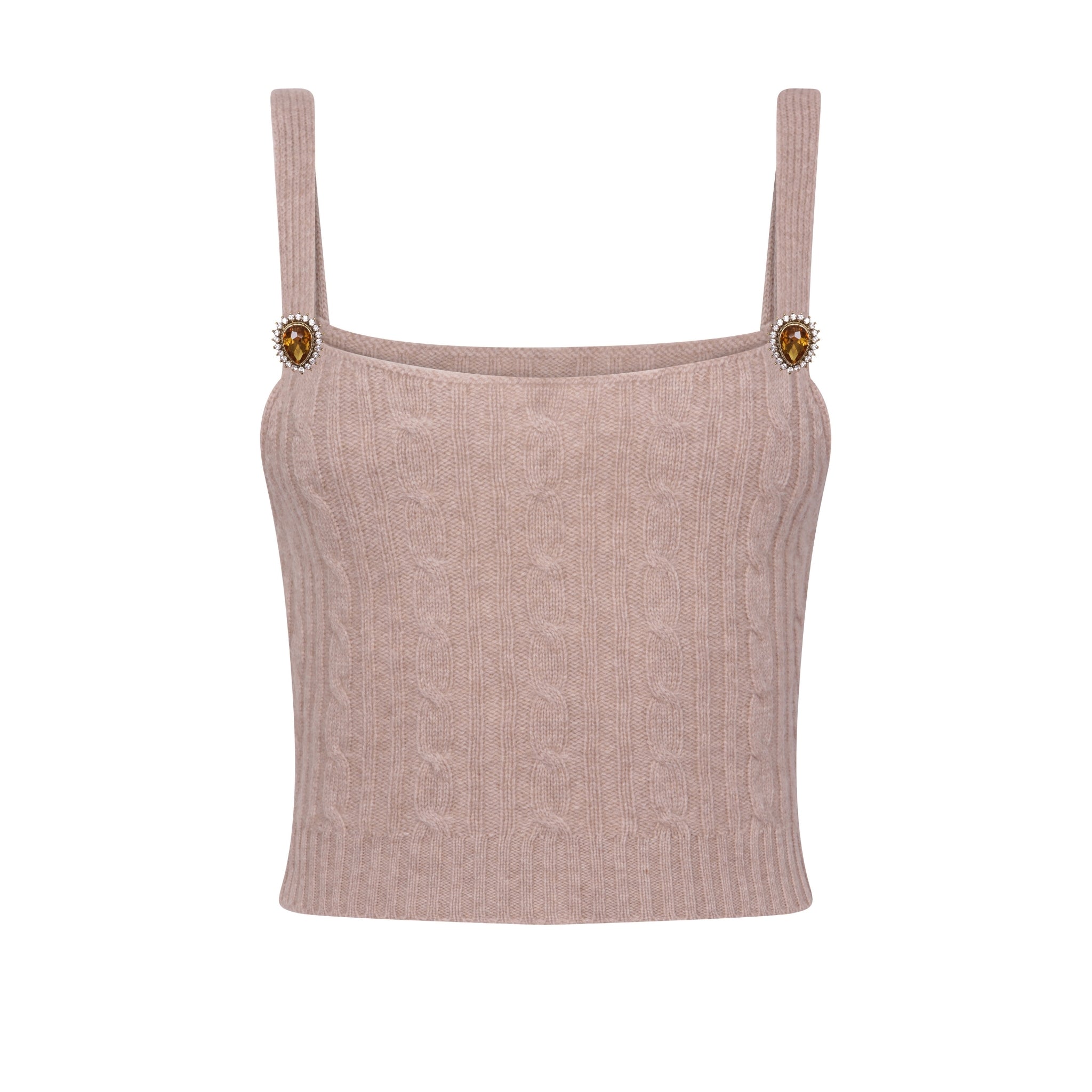 Embellished Cropped Top
