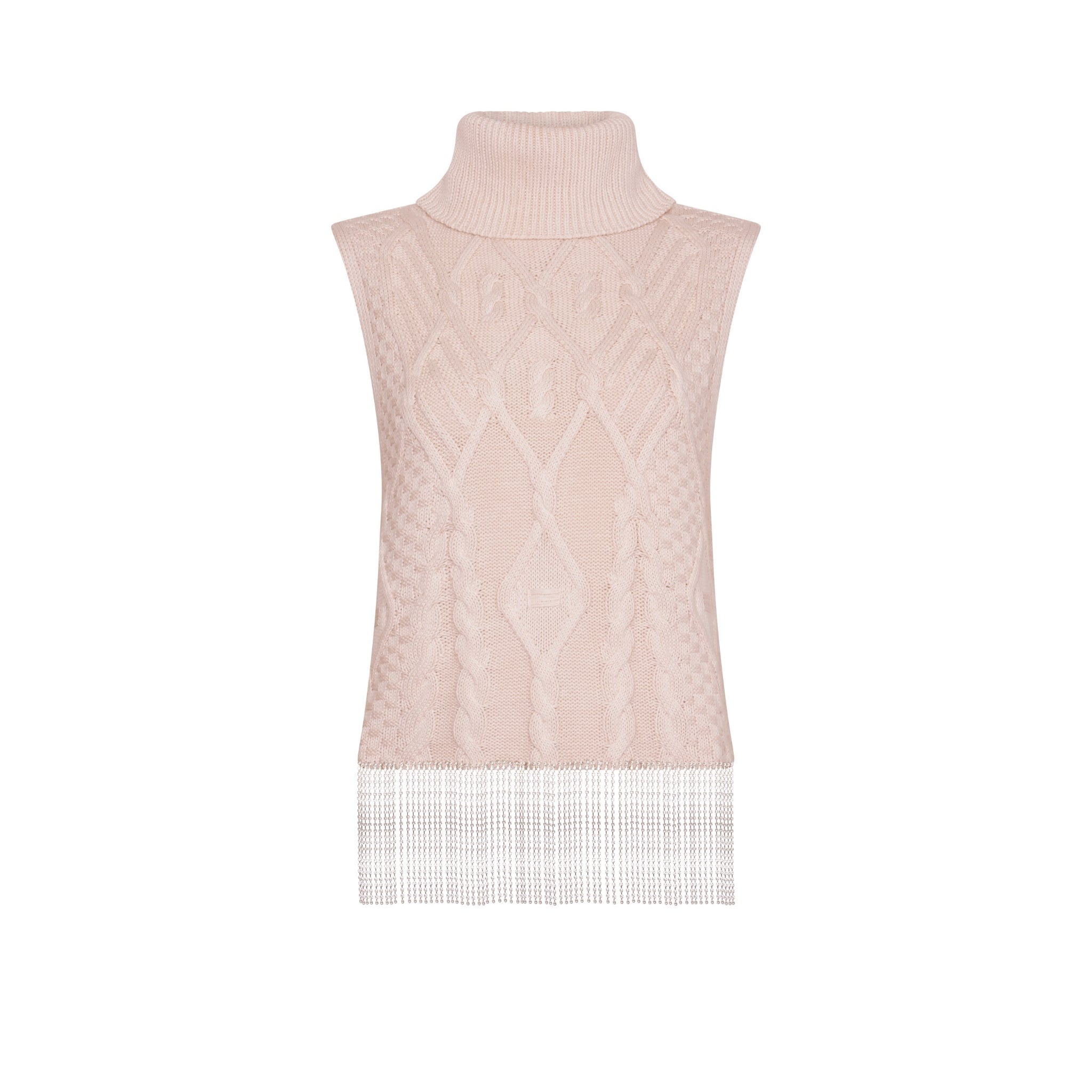 Crystal Embellished Sleeveless Top