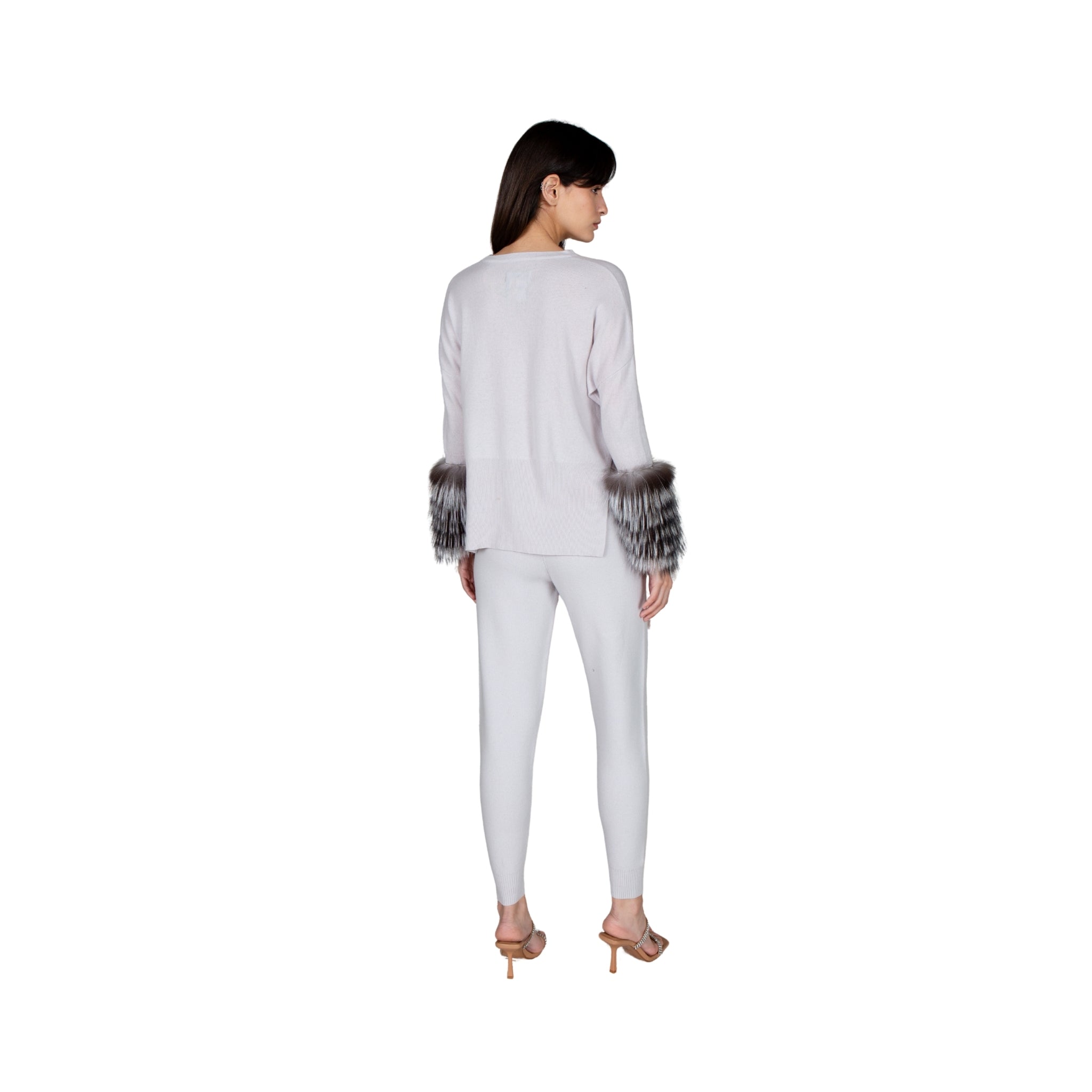 Grey Fox Cuff Sweater