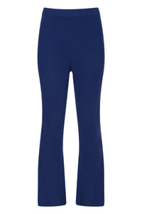 Flared Pants in Cobalt