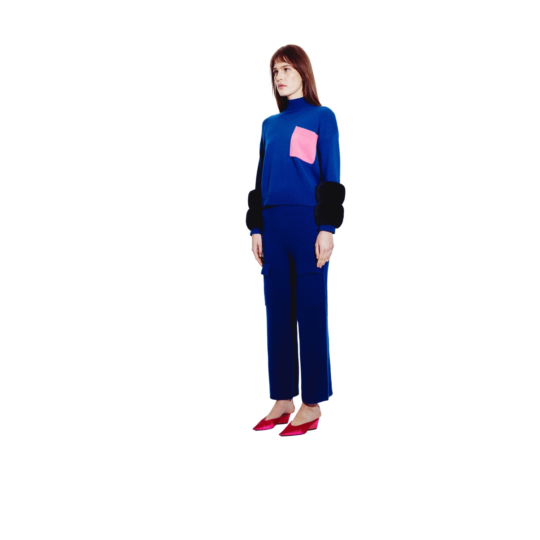 Cargo Pants in Cobalt