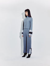 Load image into Gallery viewer, Cropped Pants with Chinchilla Detail in Pewter

