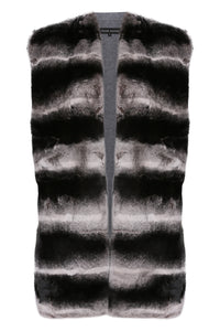Chinchilla Gilet in Pewter