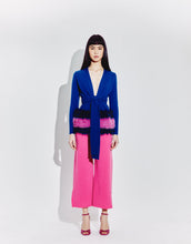 Load image into Gallery viewer, Trim Cardigan in Cobalt

