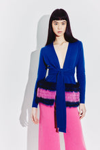 Load image into Gallery viewer, Trim Cardigan in Cobalt
