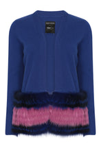 Load image into Gallery viewer, Trim Cardigan in Cobalt
