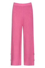 Load image into Gallery viewer, Wide Leg Embellished Pants in Magenta
