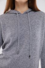 Load image into Gallery viewer, Fox Cuff Hoodie in Mist
