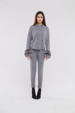 Load image into Gallery viewer, Tapered Drawstring Pants in Mist
