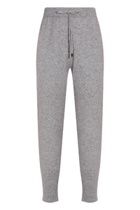 Tapered Drawstring Pants in Mist