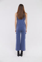 Load image into Gallery viewer, Cargo Pants with Button Detail in Yale Blue
