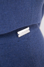 Load image into Gallery viewer, Cropped Culottes with Button Detail in Denim Blue
