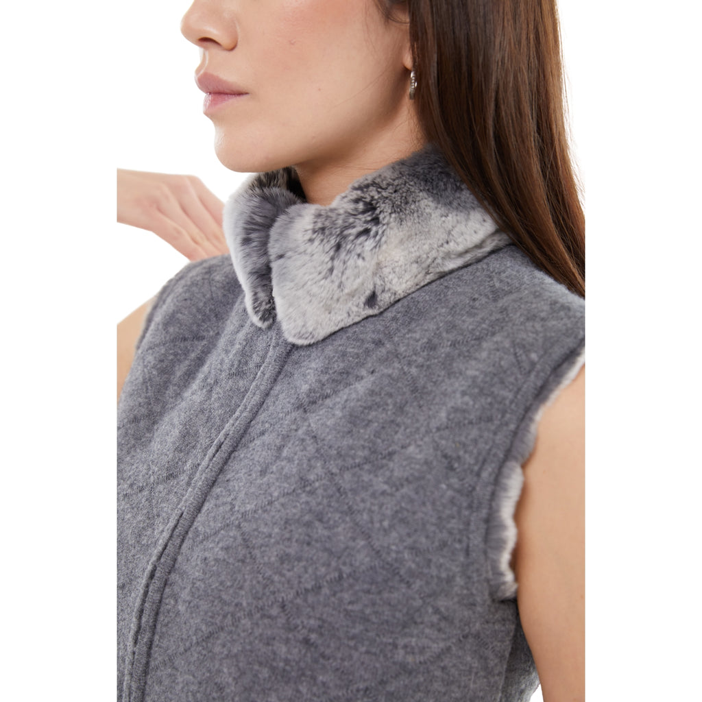 The Reversible Gilet in Storm