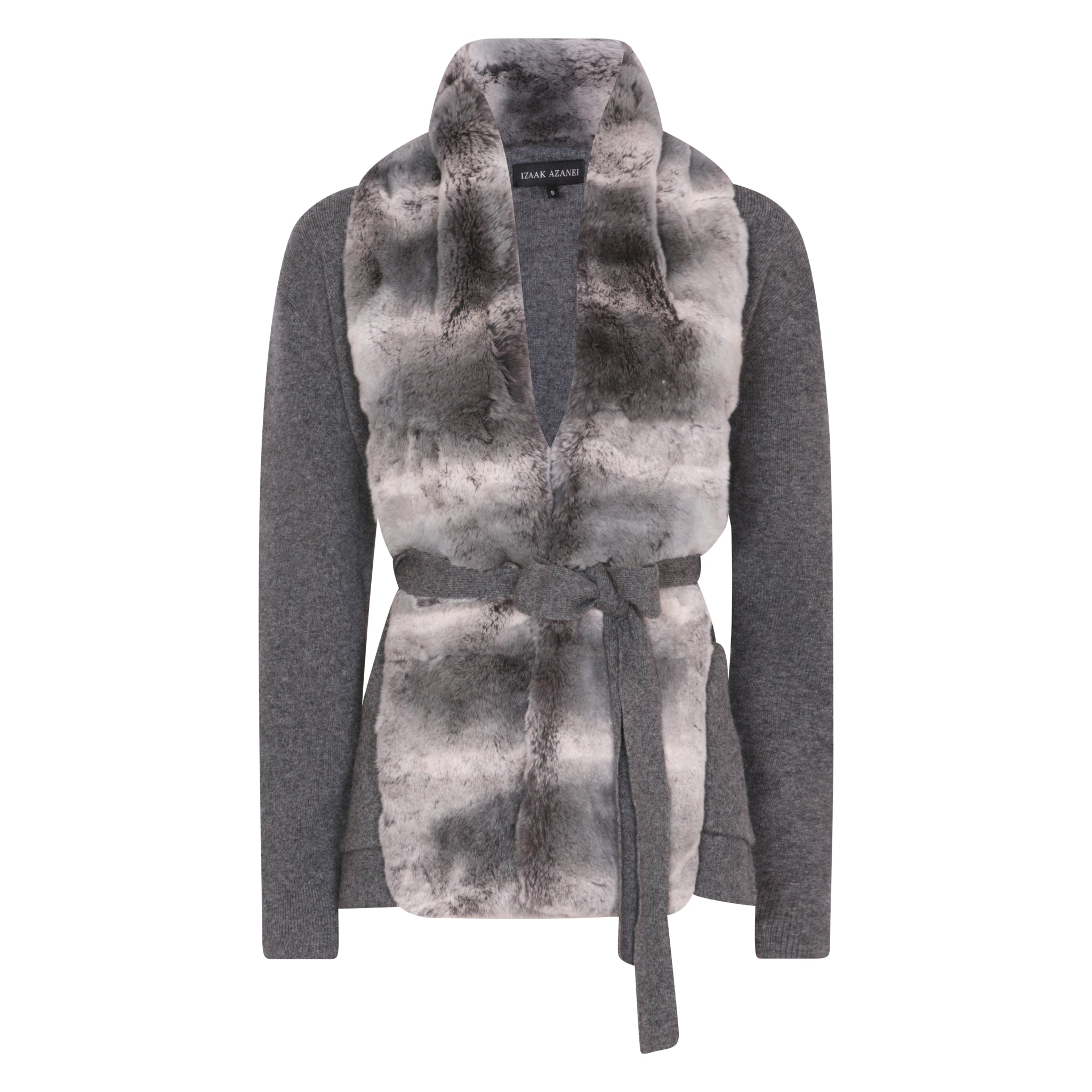 The Tie Detail Jacket in Storm