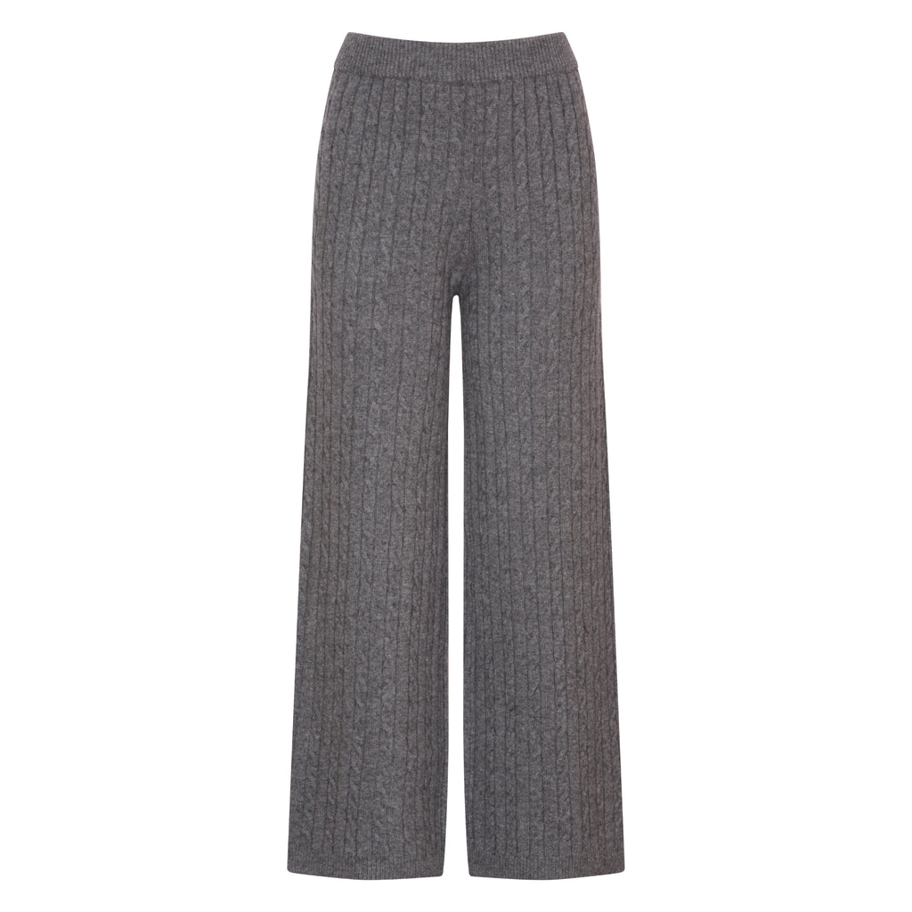 The Cable Knit Pant in Storm