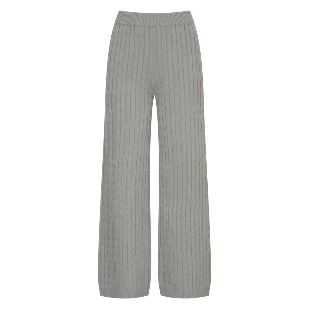 The Cable Knit Pant in Meadow