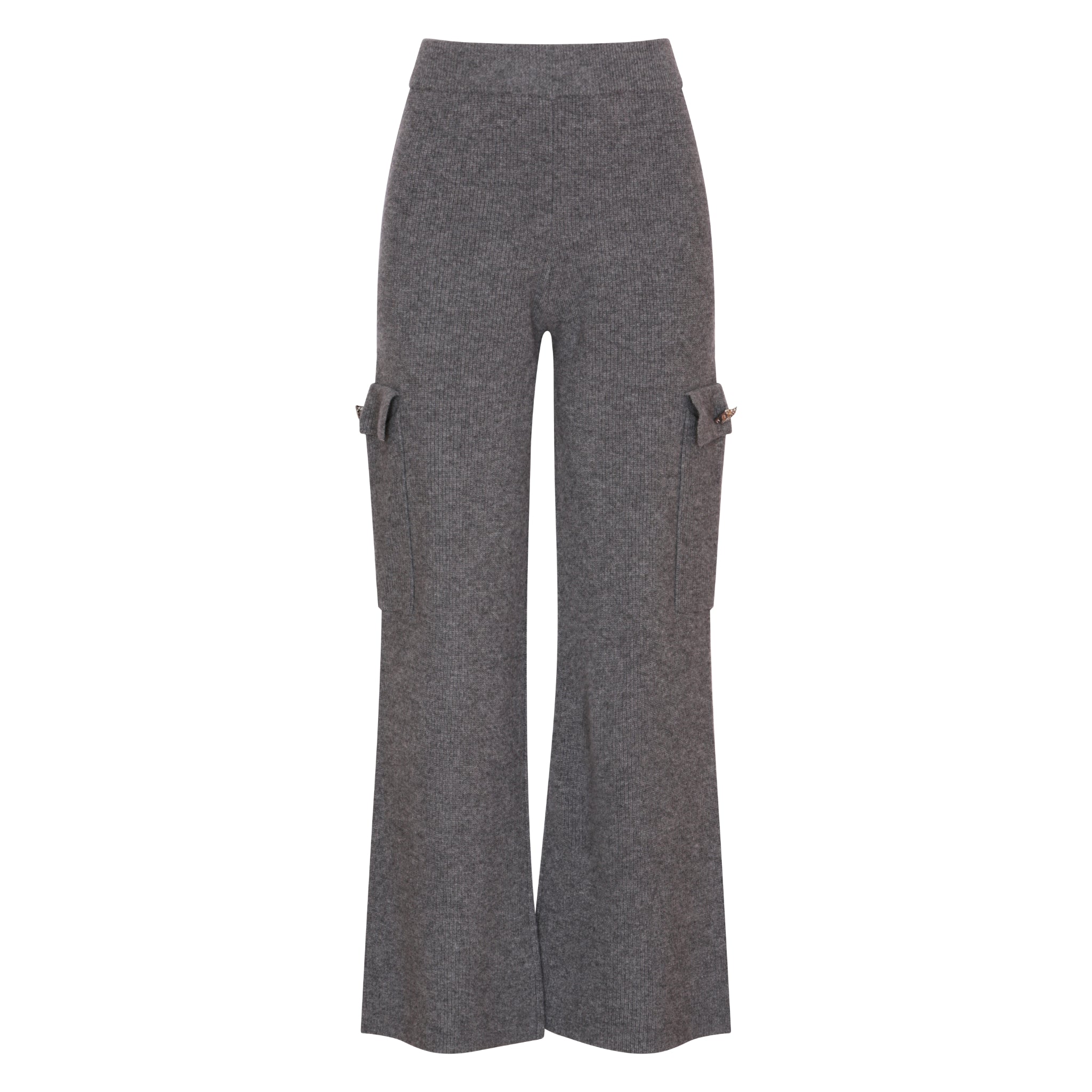 The Cargo Pants With Button Detail in Storm
