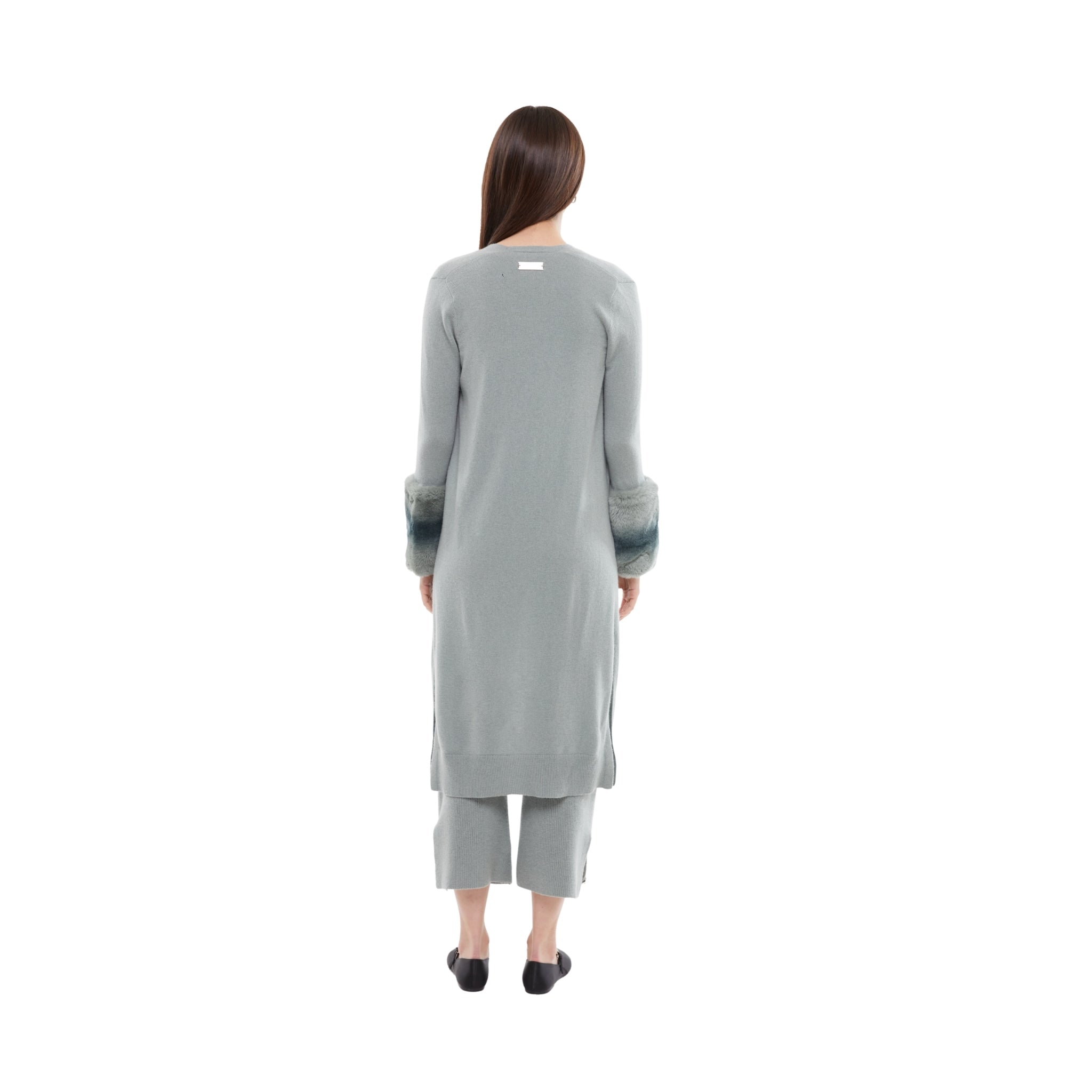 The Long Cuff Cardigan in Meadow
