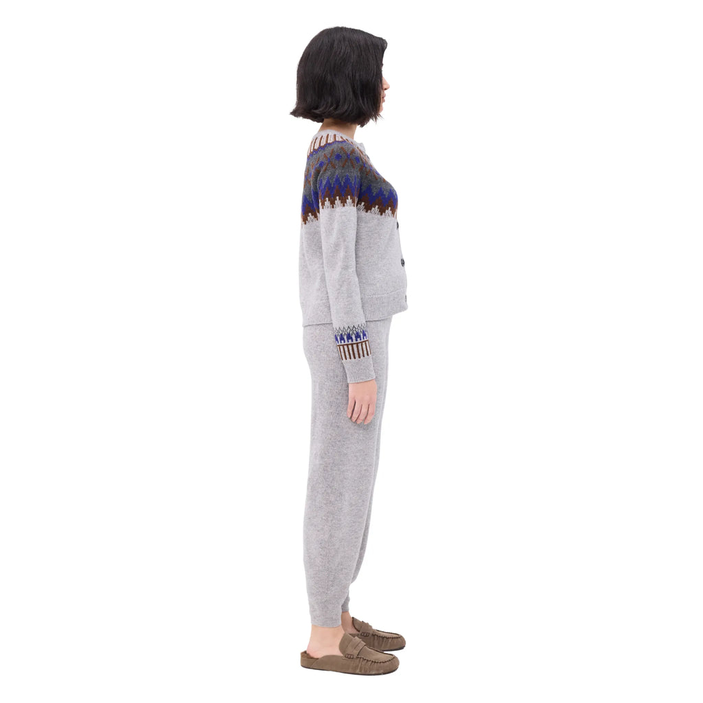 The Fair Isle Pattern Cardigan