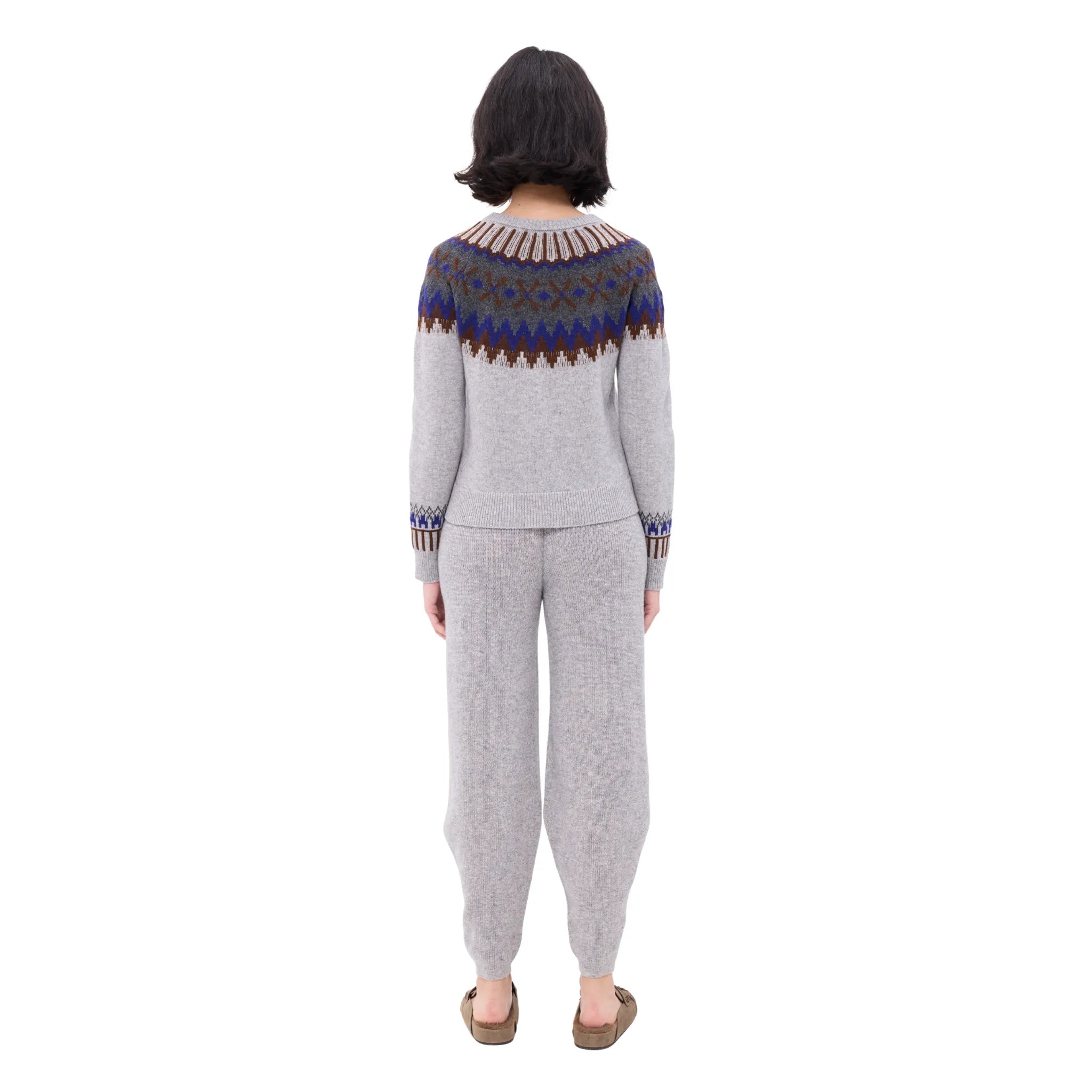 The Fair Isle Pattern Cardigan