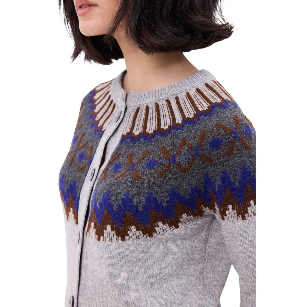 The Fair Isle Pattern Cardigan