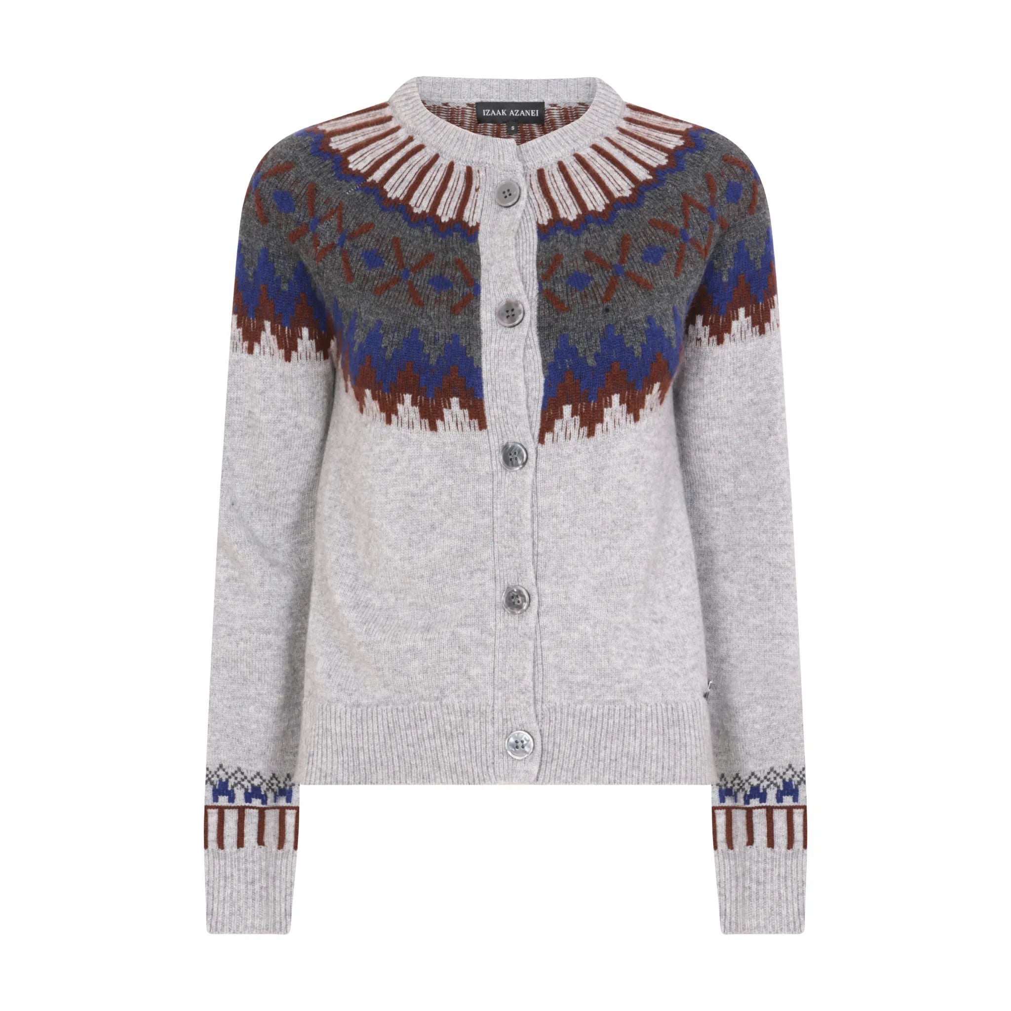 The Fair Isle Pattern Cardigan