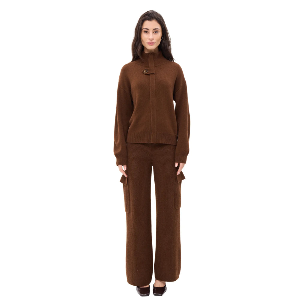 The Bomber With Button Detail