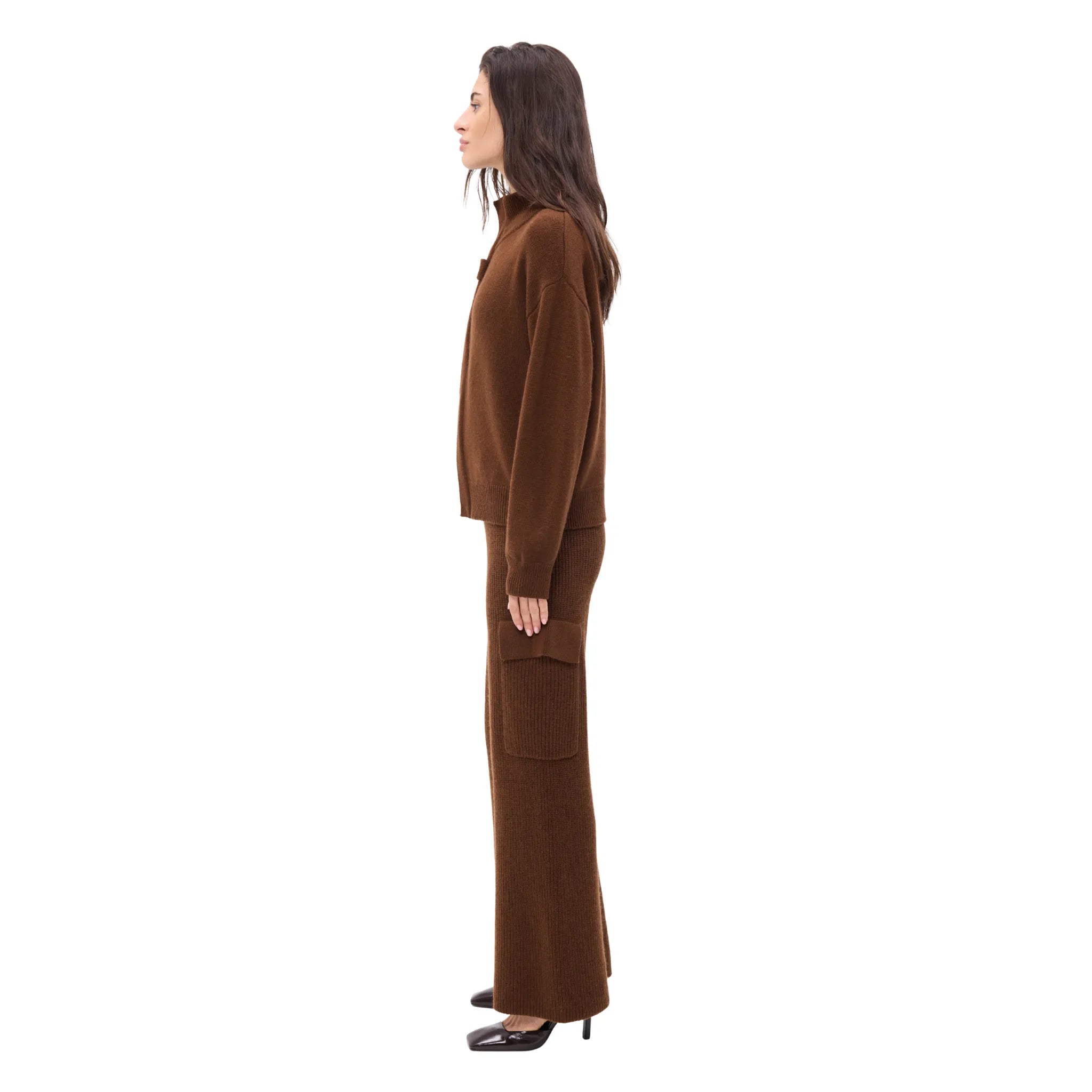 The Bomber With Button Detail