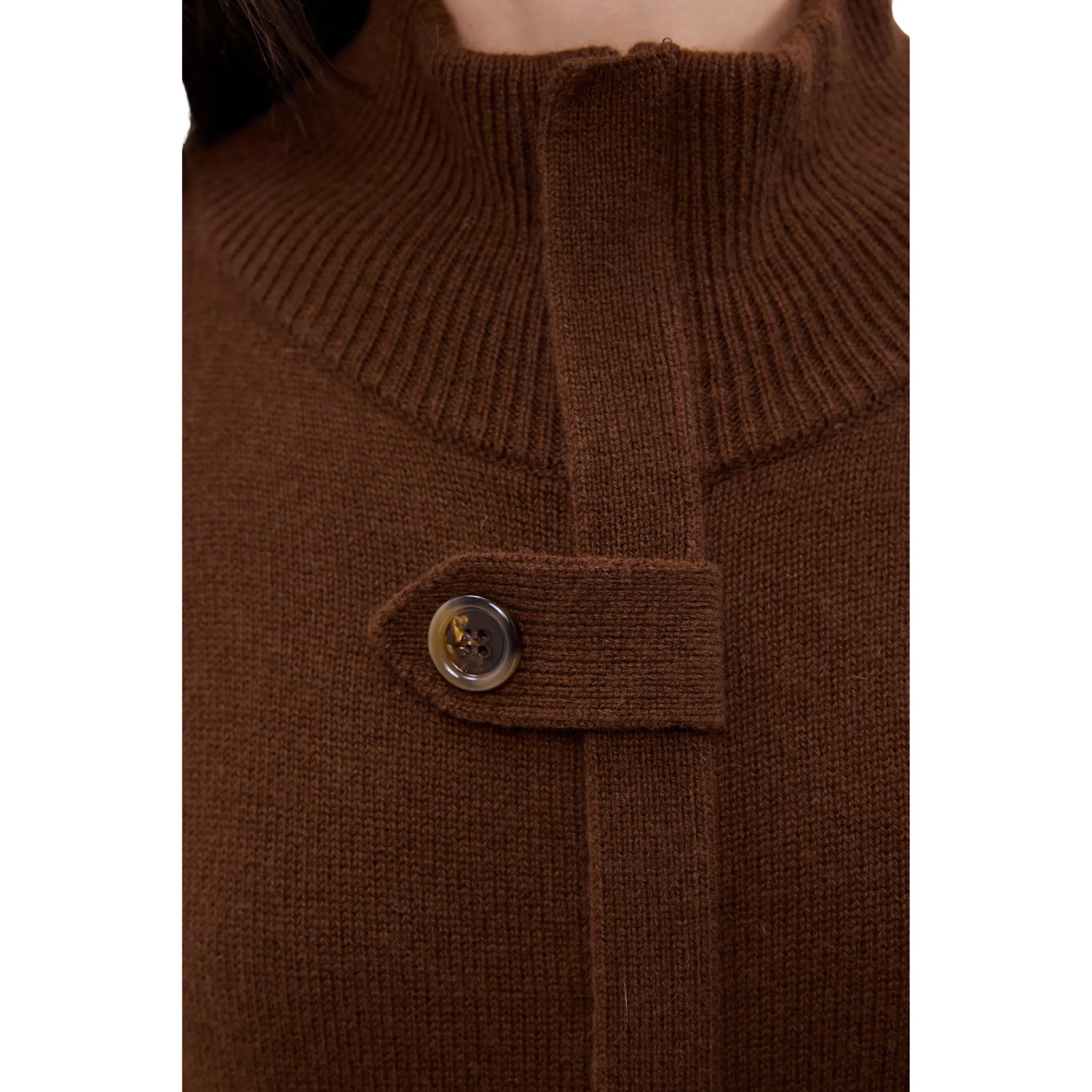 The Bomber With Button Detail