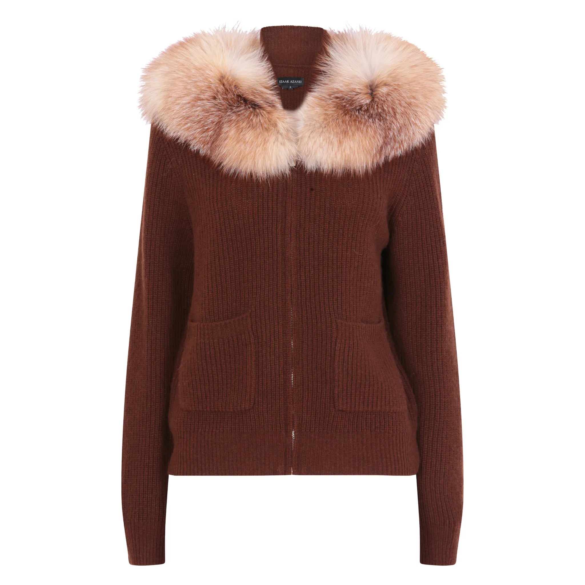 The Zip Up Cardigan with Collar Detail