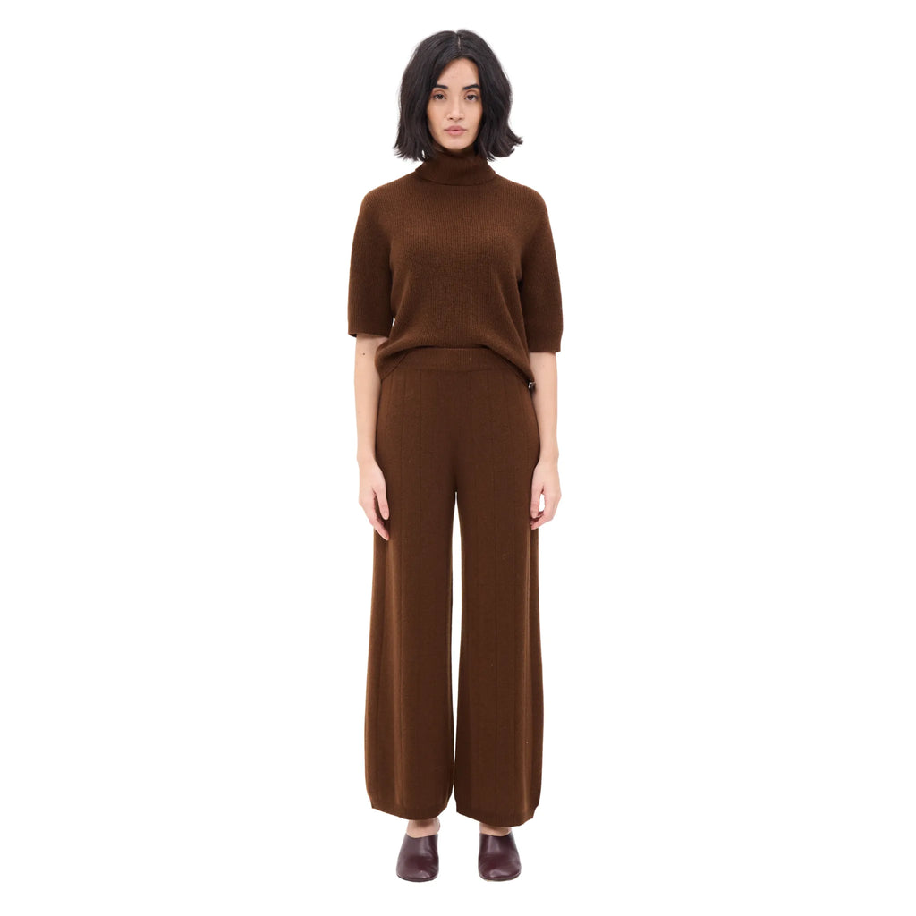 The Short Sleeve Polo Neck Sweater