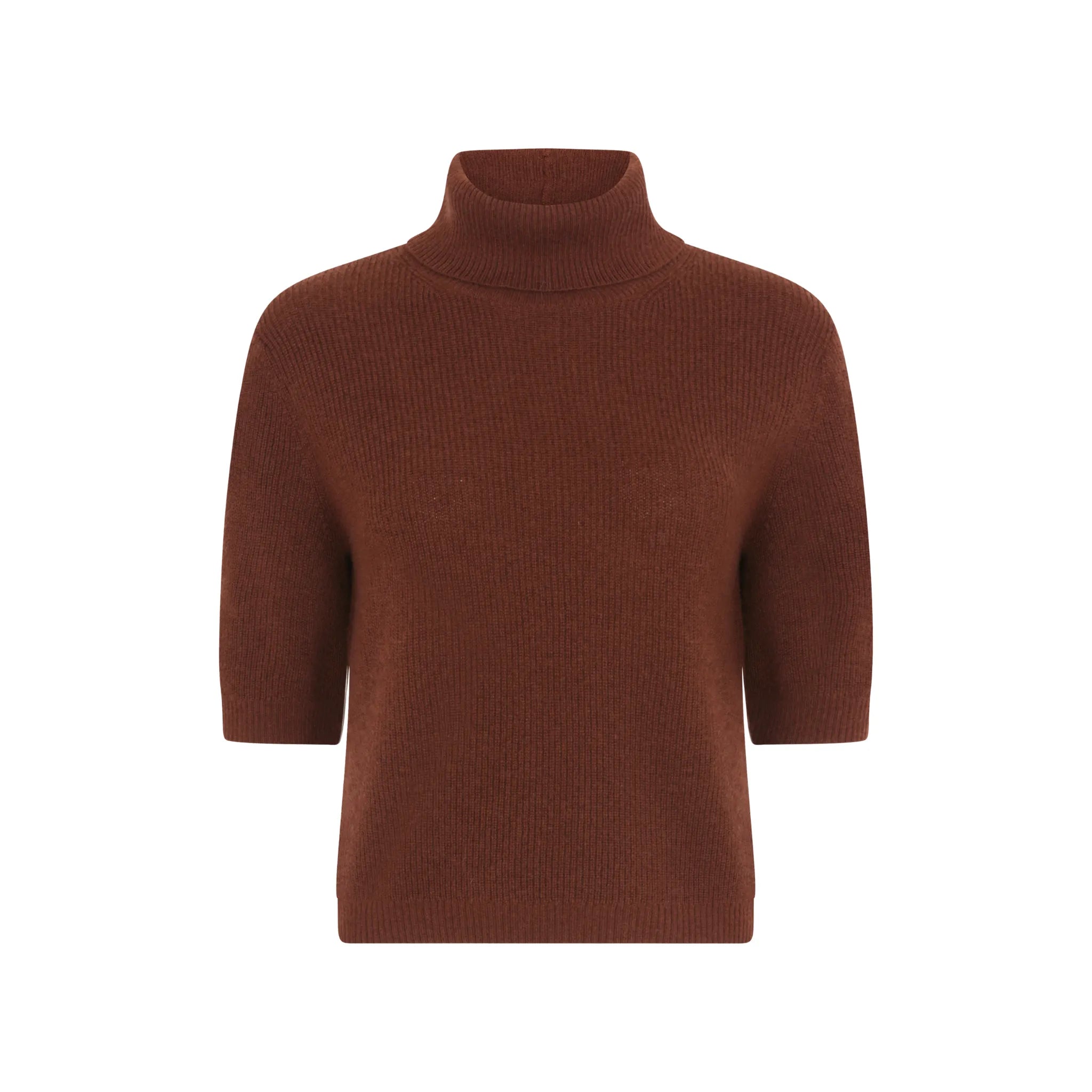 The Short Sleeve Polo Neck Sweater