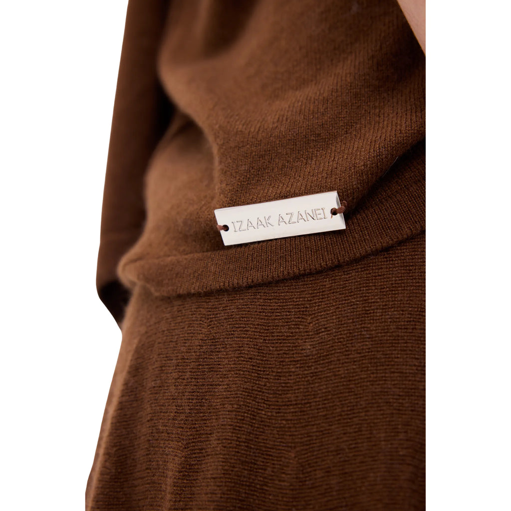 The Sleeveless Scarf Detail Top