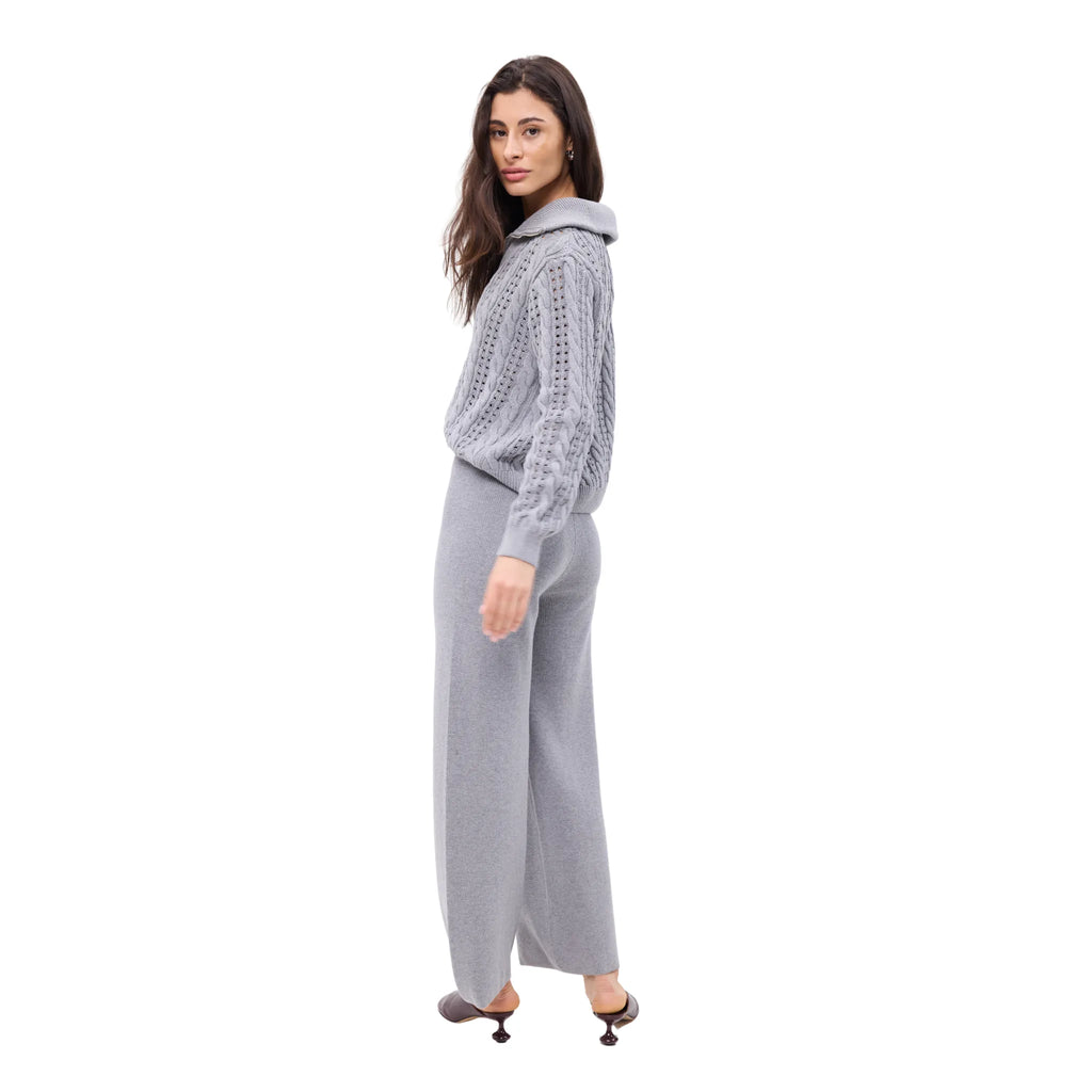 The Contrast Knit Pullover