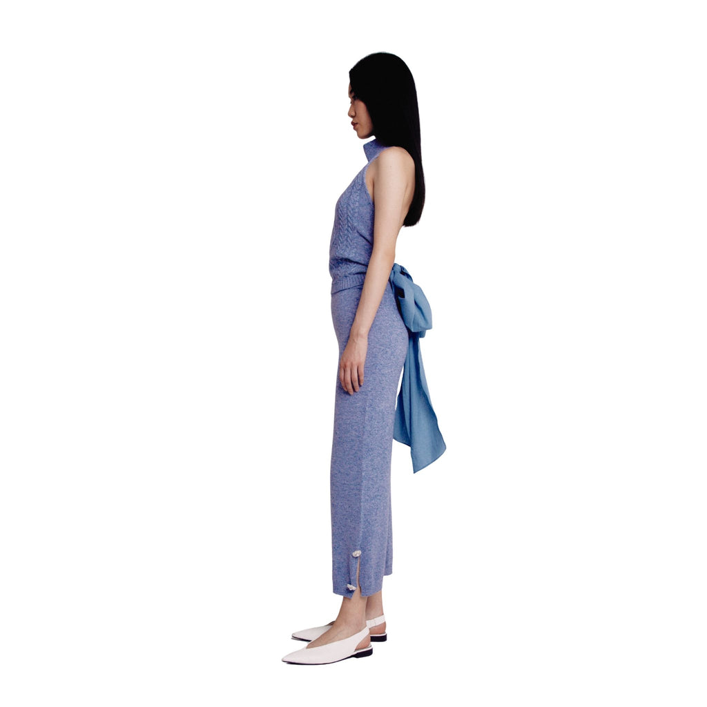 Grey Cropped Extra Thin Culottes