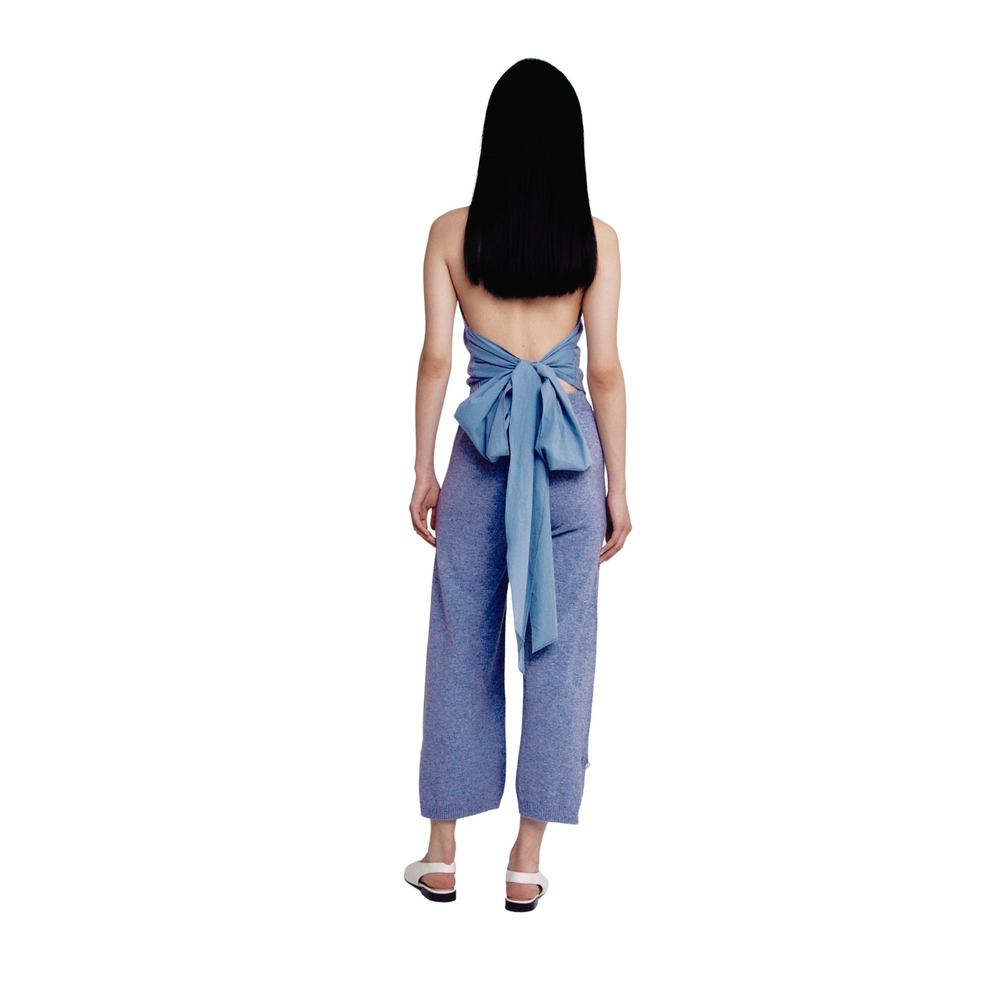 Grey Cropped Extra Thin Culottes