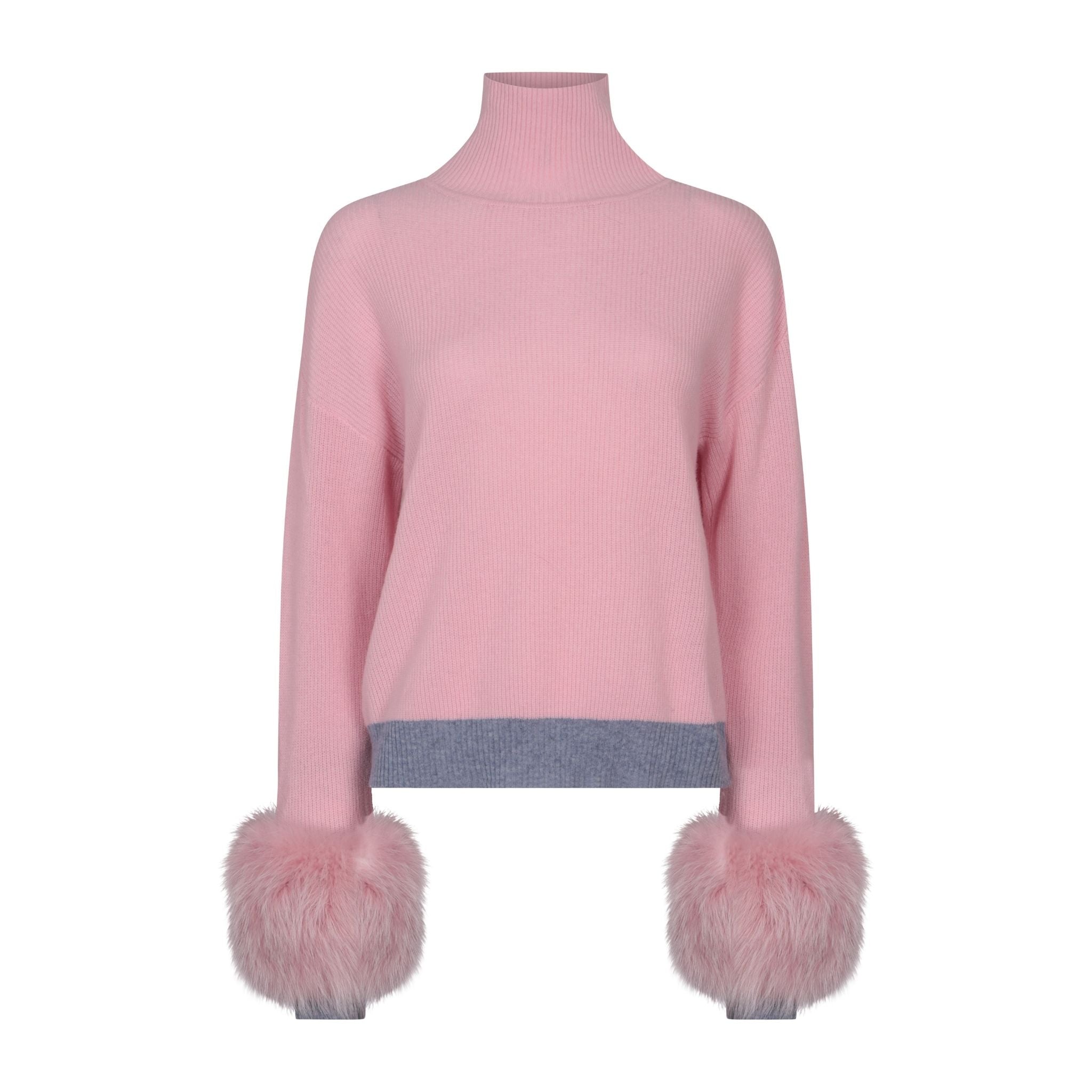 Colour Block Shoulder Zip Sweatshirt