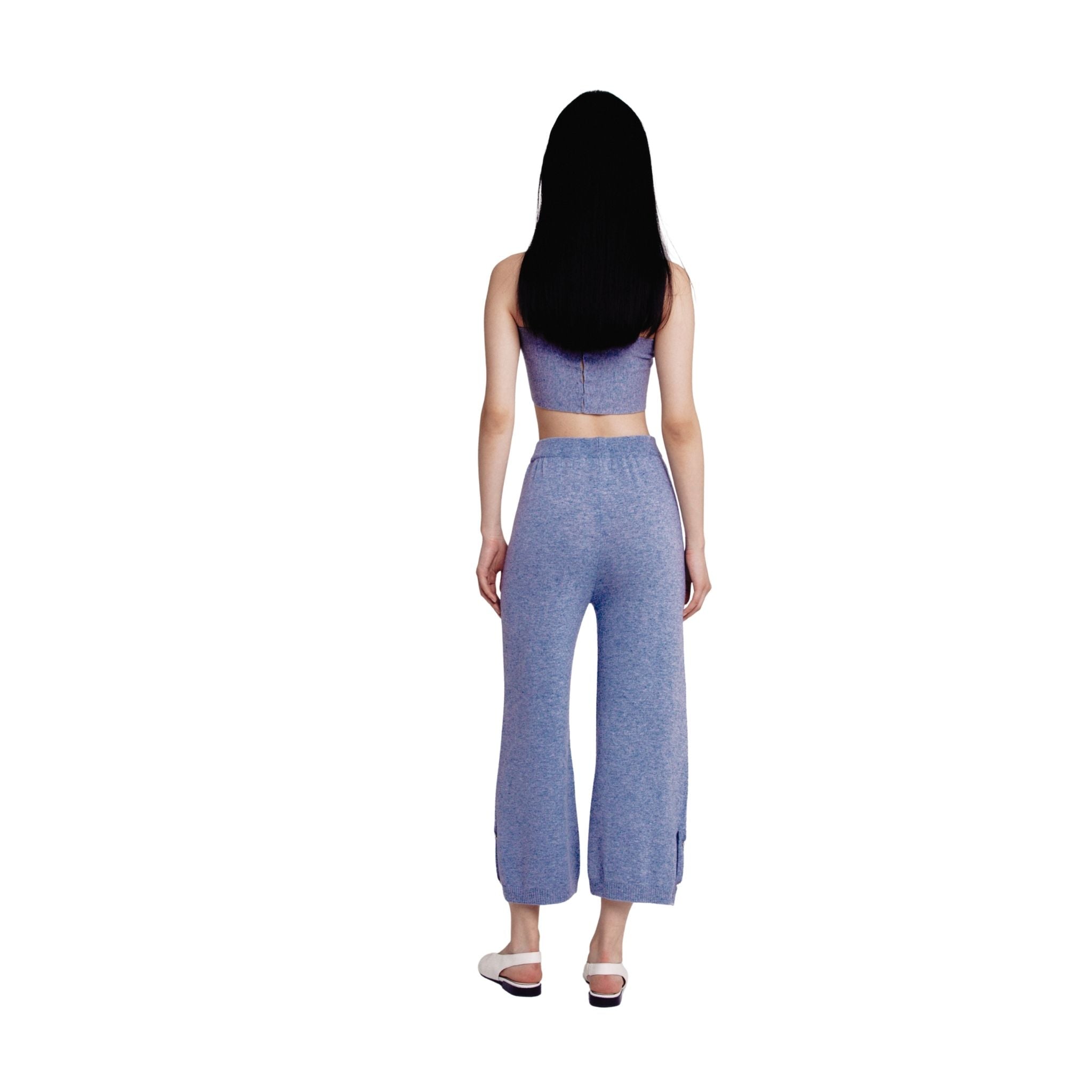Grey Bandeau Crop Top