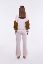 Load image into Gallery viewer, Colour Block Cargo Pants in Oyster and Monk

