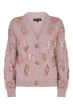 Load image into Gallery viewer, Embellished Cardigan in Light Stone
