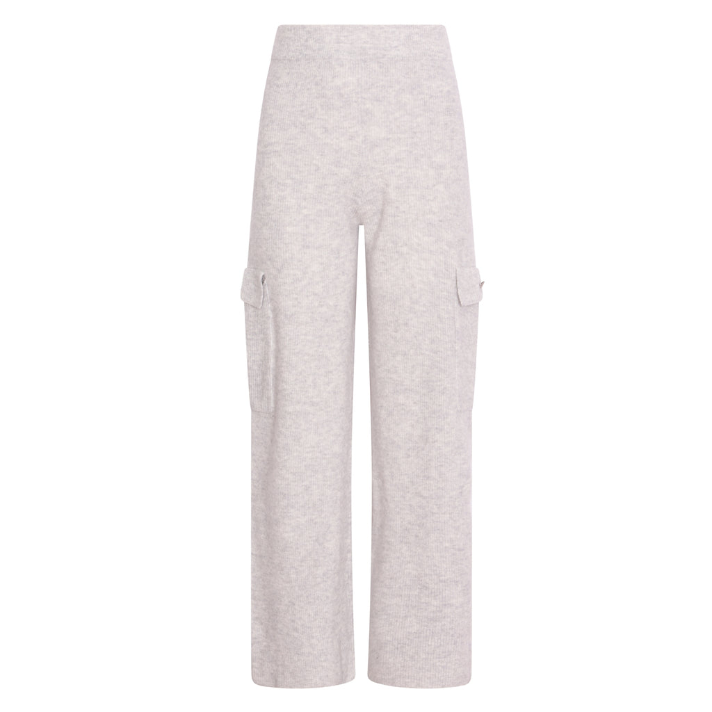 Cargo Pant with Button Detail in Fog