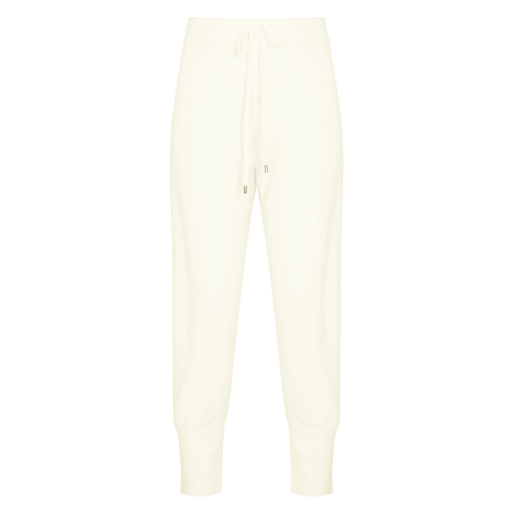 The Tapered Drawstring Pants in Ivory
